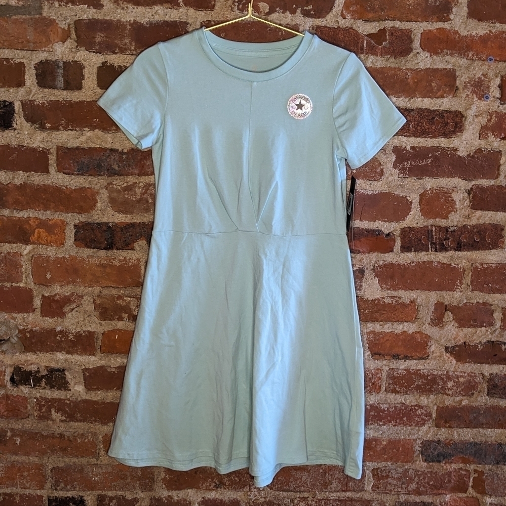 NWT Converse Large Girl's Sea‎ Green Dress